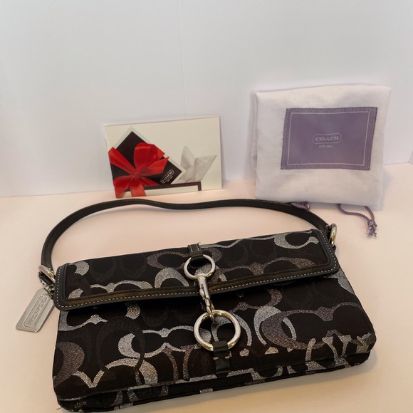 Coach Madison Lurex Flap & Mini Skinny Set - Picture 9 of 11